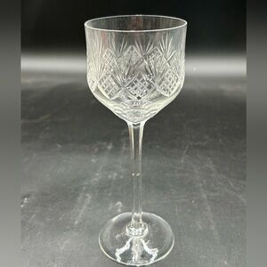 Cut Crystal Wine Glass